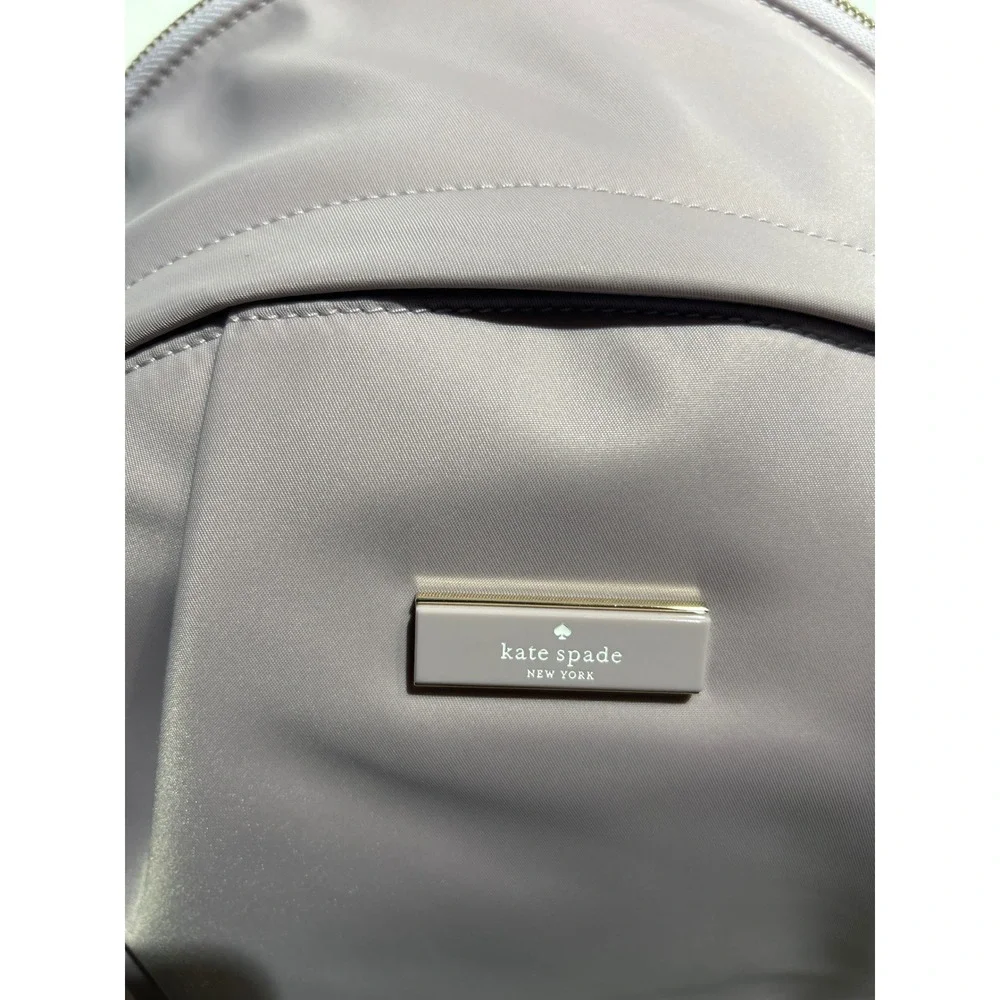 Kate Spade Carter Large Nylon Backpack Lavender